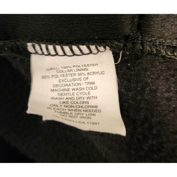 Old Navy Sweater 1/4 Zip Pullover Fleece Black Warm Soft Mens XL EUC - Picture 11 of 12